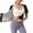Silver A1, variant on Womens Shapewear Tummy Control Short Sleeve Scoop Neck Waist Trainer Tank Top Stretch Workout Body Shaper Womans Clothes Silver XXL