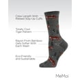 thumbnail image 3 of MeMoi Tigers Bamboo Blend Crew Socks - Mens - Male, 3 of 7