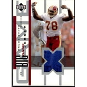 Bruce Smith Card 2002 UD Piece of History The Big Game Jerseys #BGJBS