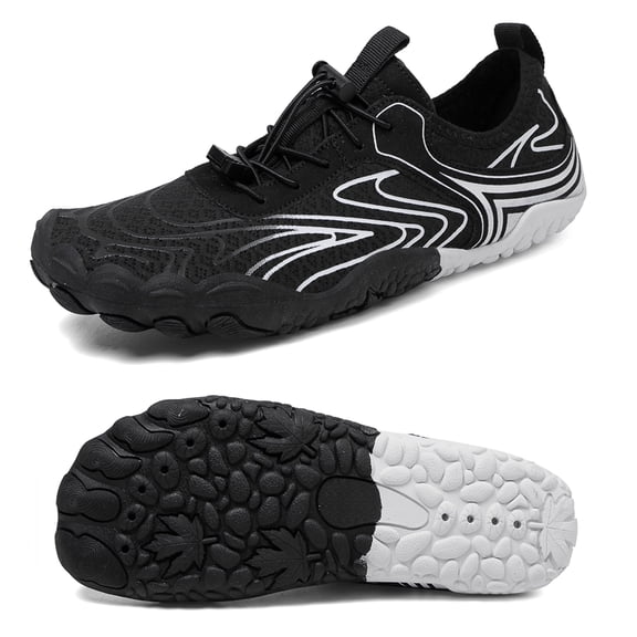 NIFOFISE Men Women Water Shoes Quick Dry Non Slip for Beach Pool