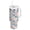 Gingham Heart-shaped Pattern, variant on 40 oz Tumbler With Handle Stainless Steel Insulated Tumbler With Lid for Car Cup Holder Arranged Orange Hearts