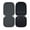 Black, variant on Soft Quilted Breathable Car Seat Cushion Non Auto Front Seat Protector Pad Universal Vehicle Interior Cooling Comfort Mat for Sedan SUV Truck Daily Driving Accessory