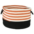 thumbnail image 2 of CW06A018X018 Candy Swirl Basket - Red & Green 18"x18"x12" Basket, 100% Polypropylene - Round., 2 of 3