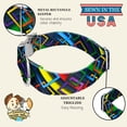 thumbnail image 5 of Country Brook Petz® 1 1/2 inch Premium Memphis 90s Dog Collar, Medium, 5 of 6