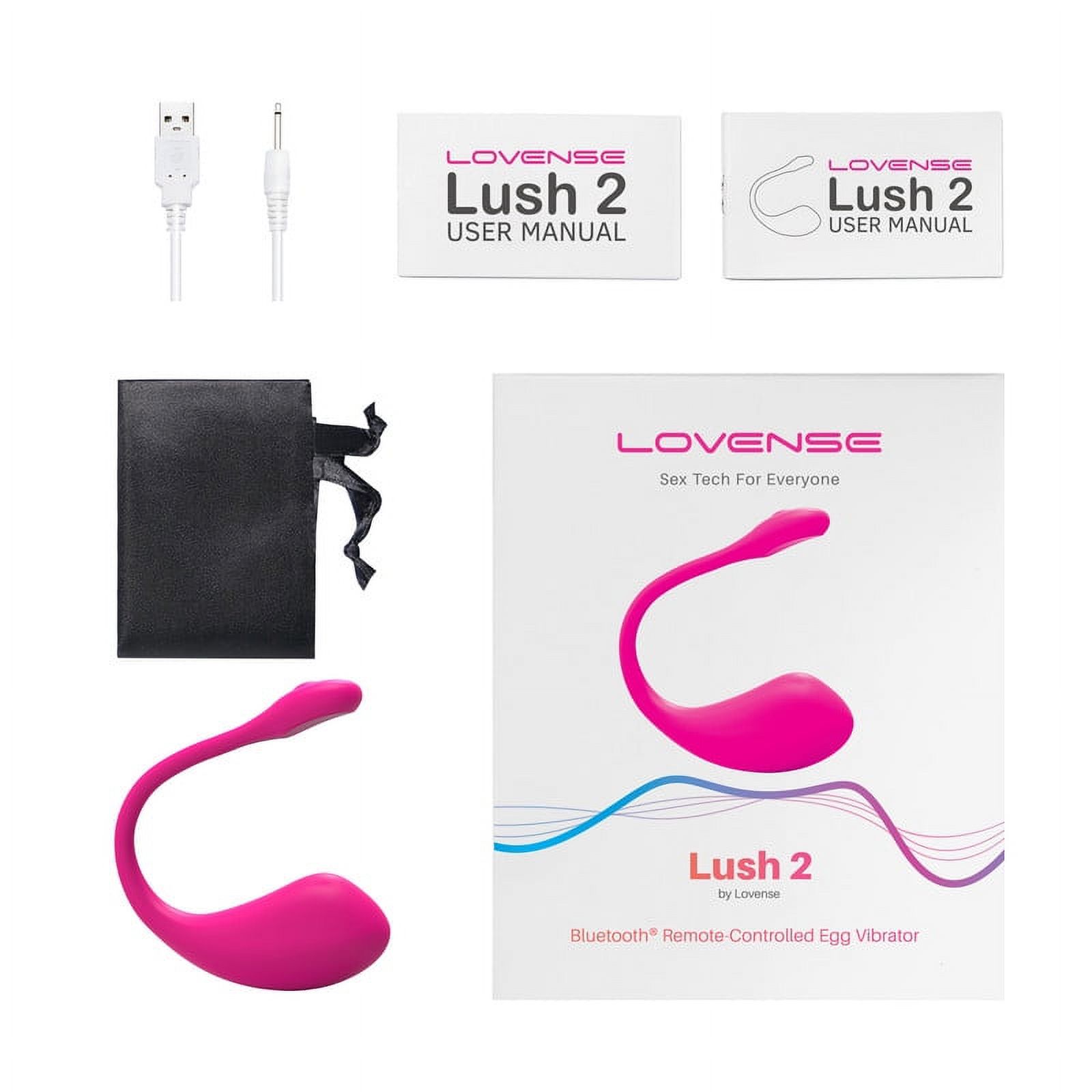 Lovense Lush 2 App Controlled Bullet Vibrator for Women, Powerful & Wireless - image 6 of 6