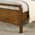 thumbnail image 6 of Roundhill Furniture Eldren Wood Platform Bed in Walnut Finish, King, 6 of 11