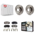 thumbnail image 1 of Transit Auto Front Disc Brake Rotors and Ceramic Pads Kit for Car 2010-2011 Kia Soul 1.6L K8T-100616, 1 of 11