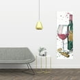 thumbnail image 2 of Bottle of red wine - 16"x48" canvas - Print on demand, 2 of 5