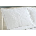 thumbnail image 3 of Marina Decoration Embroidered Stitching Coverlet Bedspread Ultra Soft Solid Bedding Summer Quilt Set with Quilted Sham, Ivory Floral Paisley Pattern, 3 of 6