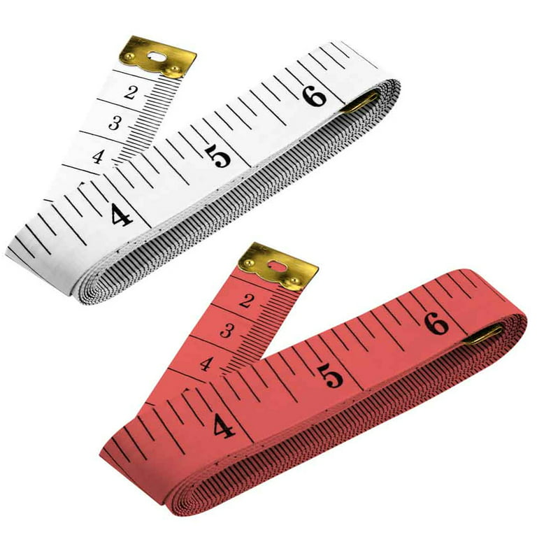 Uxcell 3pcs 150cm Soft Retractable Measuring Tape with 150cm Multicolor  Soft Ruler Cool Red Black 