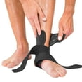 thumbnail image 4 of Mueller Adjustable Ankle Support Brace, One Size Fits Most, Black, 4 of 7