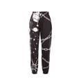 thumbnail image 1 of Qiylii Women's Printed Jogger Pants Elastic Waist Color Block Street Loose Sweatpants with Pockets, 1 of 8