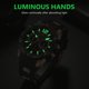 thumbnail image 3 of Reloj AIMES con correa de silicona impermeable con cronógrafo para hombre, 3 of 6