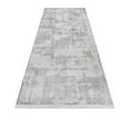 thumbnail image 5 of Melroy Grey Abstract Polyester Area Rugs for Living Room Jacquard Textured Modern Rugs Soft Geometric Rug for Bedroom Washable Rug Non-Slip Bohemian Carpet Perfect for Dining Room Office Beige, 5 of 5