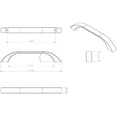 thumbnail image 4 of Jeffrey Alexander Sonoma Cabinet Pull, 4 of 7