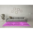 thumbnail image 3 of Ahgly Company Machine Washable Indoor Rectangle Oriental Purple Modern Area Rugs, 8' x 12', 3 of 4
