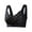 Black, variant on Amvlyk Sports Bra for Women No Underwire Lifting Push Up Bra Seamless Soft Senior Bra Full Coverage Wide Shoulder Straps Supportive Bra Comfort Breathable Everyday Bras for Daily Walking Shopping