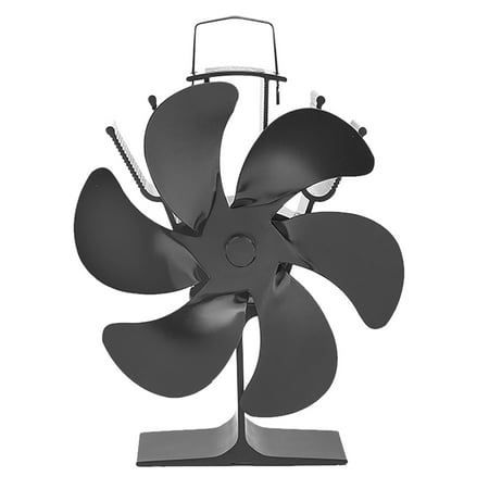 

TAONMEISU 6 Propeller Stove Fan Silent Efficient Heat Distribution Fan