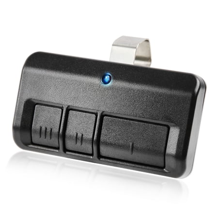 KEYLESSOPTION 893LM, 953ESTD 3 Buttons Garage Door Opener Remote Black