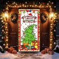 thumbnail image 5 of Christmas Door Cover Hanging Decor Holiday Party for Home Front Door Bedroom Wall Indoor Xmas, 5 of 9