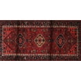 thumbnail image 1 of Ahgly Company Machine Washable Indoor Rectangle Traditional Bakers Brown Area Rugs, 4' x 6', 1 of 7
