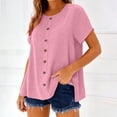 thumbnail image 2 of My Orders Cute Summer Tops for Women, Womens T Shirts Graphic Pack Hawaiian Shirts Blue Sexy Summer Tops for Women Over 50 My Orders Placed Recently By Me, 2 of 6