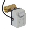 thumbnail image 2 of DN25 2 Way Brass Ball Valve Normally Closed Electric Ball Valve 1in Pipe Thread DC12?24V, 2 of 5