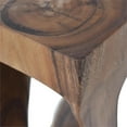 thumbnail image 4 of Bowery Hill Table d'Appoint Contemporaine en Bois Émaillée Marron, 4 of 5