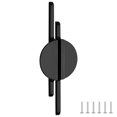thumbnail image 3 of 4 Cabinet Pulls,Half Round Black Cabinet Knobs,Matte Black Cabinet Pulls for Closets and Cabinets 2-1/2 Inch (64 mm), 3 of 8