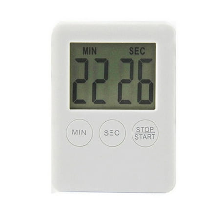

Goodhd Large Digital LCD Kitchen Cooking Timer Count-Down Up Clock Alarm Magnetic