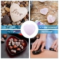 thumbnail image 5 of 5 Piezas de Piedras de Cuarzo en Forma de Corazón, Piedras de Preocupación para Equilibrar la Ansiedad en Color Púrpura, Rojo, Amarillo, Rosa y Púrpura Claro, 5 of 5