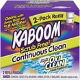 thumbnail image 2 of (3 pack) Kaboom Scrub Free! Continuous Clean Toilet Cleaning Refill 2 Pack, 2 of 3