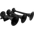thumbnail image 2 of Vixen Horns Train Horn Kit for Trucks/Car/Semi. Complete Onboard System- 150psi Air Compressor, 2 Gallon Tank, 3 Trumpets. Super Loud dB. Fits Vehicles like Pickup/Jeep/RV/SUV 12v VXO8560/3418B, 2 of 10