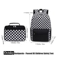 thumbnail image 2 of Mochila Octsky Kids 44x30x15 cm con Lonchera Negra, 2 of 4