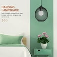 thumbnail image 5 of BESTYASH Mesh Lamp Shade Pendant Light Black Iron 1Set Geometric Design For Lamp Protector, 5 of 5