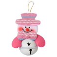thumbnail image 1 of Cateissary Campana de árbol de Navidad fiesta temática Festival colgante de Navidad decorativo de temporada DIY puerta frontal al aire libre Kits de decoración para fiestas colorido tipo 2, 1 of 6