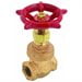 thumbnail image 2 of ProLine 1-1/4 In. FIP x 1-1/4 In. FIP Forged Brass Gate Valve 100-206NL, 2 of 2