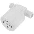 thumbnail image 4 of Miangastore Valve de Réservoir de Lavage de Voiture Valve de Réservoir Blanc Nylon Flotteur Rond 1Pcs 3.5x3.3x2.2in, 4 of 8