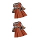 thumbnail image 4 of Guardurnaity Camisa de gran tamaño con estampado floral Stand Casual Estampado a juego Blusa de manga larga con botones Accesorios de mujer Ropa Type1 NO1, 4 of 6