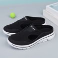 thumbnail image 4 of Mujer Verano Slip On Mules Casual Transpirable Antideslizante Zapatilla Cerrada Diapositivas, 4 of 8