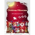 thumbnail image 3 of Yidarton Home Christmas Pillowcase Elk Santa Claus Holiday Printing Pattern Cushion Cover Car Sofa Pillow Cover, 3 of 6