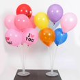 thumbnail image 5 of Soporte para globos Kit de soporte para globos Soporte para globos Soporte para globos Suministros de decoración para fiestas transparentes para fiestas de cumpleaños y decoraciones de bodas Cere, 5 of 5