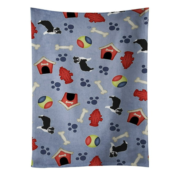 Dog House Collection Border Collie Kitchen Towel