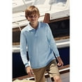 thumbnail image 3 of Fruit Of The Loom Childrens Big Boys Long Sleeve Polo Shirts, 3 of 4