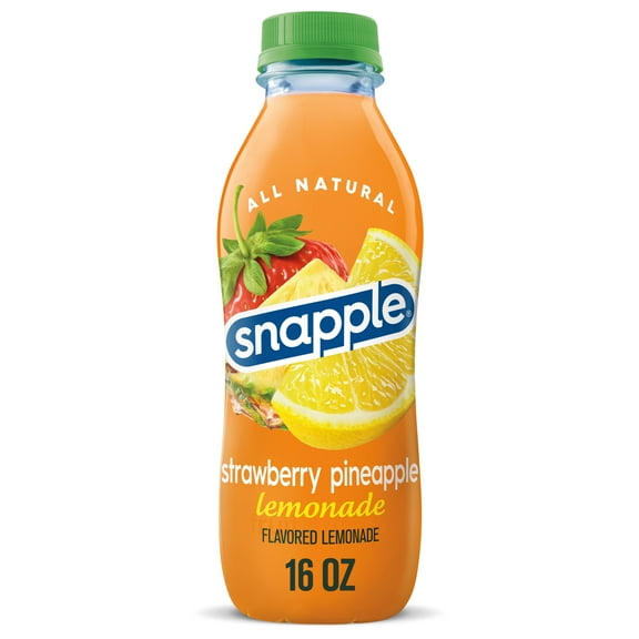 Snapple Strawberry Pineapple Lemonade Juice Drink, 16 fl oz, Bottle