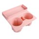 thumbnail image 1 of Accesorio portavasos de consola central de silicona resistente al calor fácil de limpiar rosa, 1 of 9