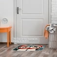 thumbnail image 5 of Small Washable Kitchen Rug, Cute Two Christmas Penguins Indoor Door Mats for Entryway, Non Slip Area Rug Floor Carpet for Entrance Bathroom Bedroom, 5 of 7