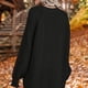 thumbnail image 2 of Vestido tipo suéter corto de punto grueso con cuello alto y manga larga de otoño para mujer, 2 of 5