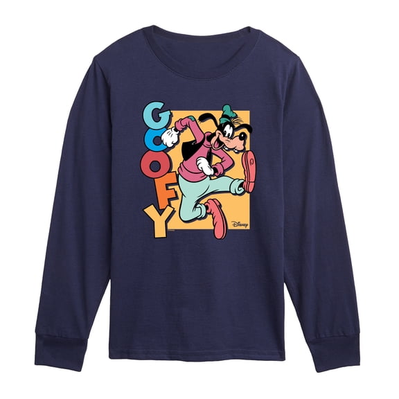 Disney - Goofy - Toddler Boys Long Sleeve Graphic T-Shirt