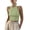 Mint Green, variant on JULMCOMO Ribbed Knit Tank Tops for Women Crew Neck Solid Casual Summer Cropped Tank Tops Slim Fit Sleeveless Trendy Comfy Shirts White M
